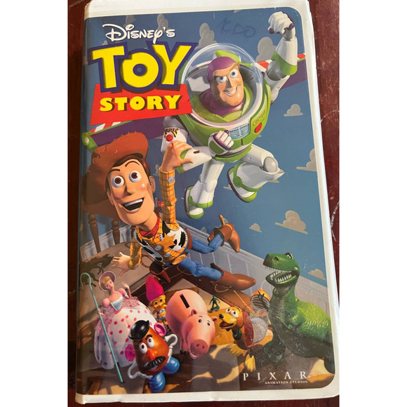 Walt Disney's Toy Story VHS Movie 1995 1996 Pixar #6703